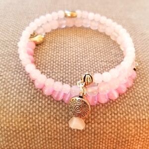 Handmade Memory Wire Bracelet